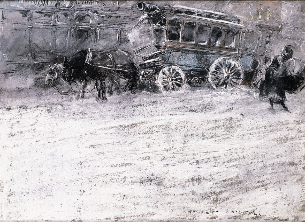 Autocarro puxado a cavalo de Everett Shinn