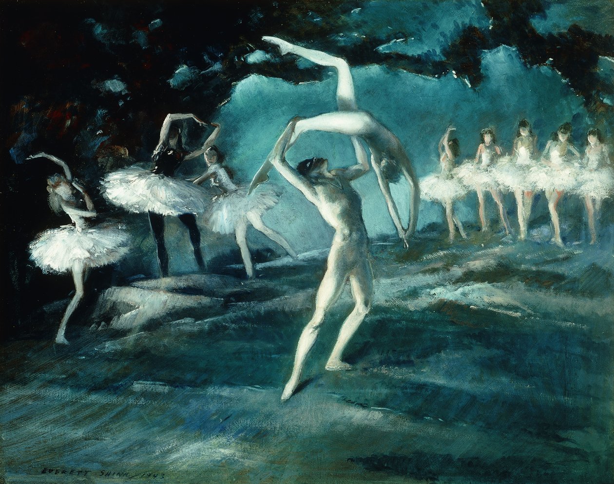O Ballet de Everett Shinn
