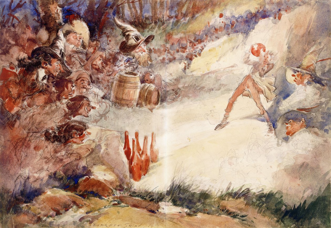 O jogo de bowling de Everett Shinn
