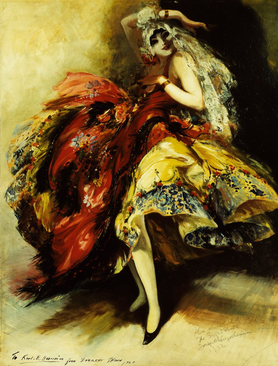 O xaile brilhante de Everett Shinn
