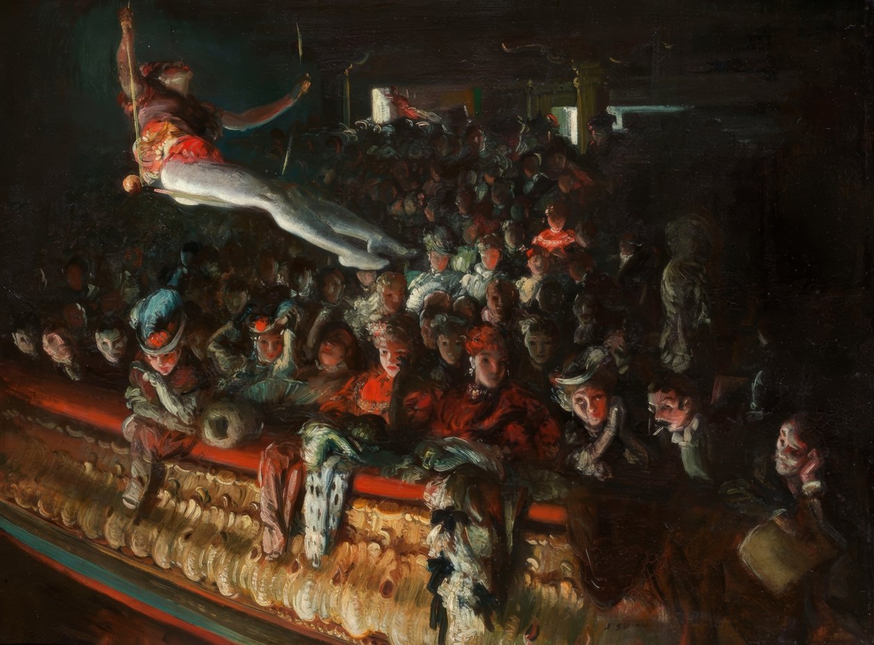 O Hipódromo, Londres de Everett Shinn