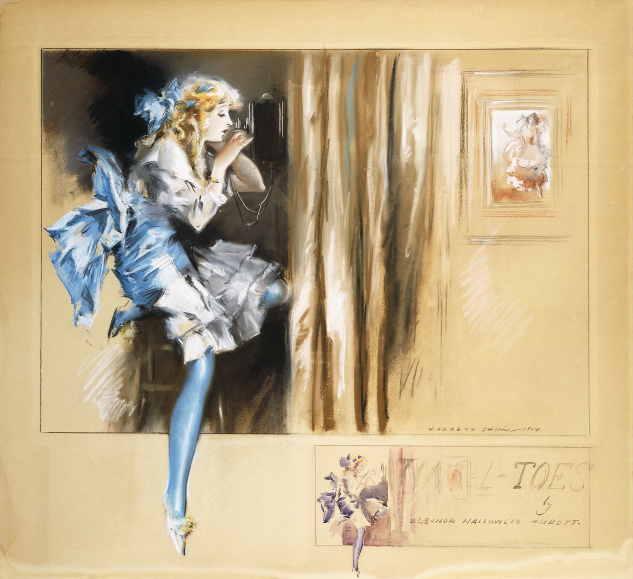Dedos de peluche de Everett Shinn