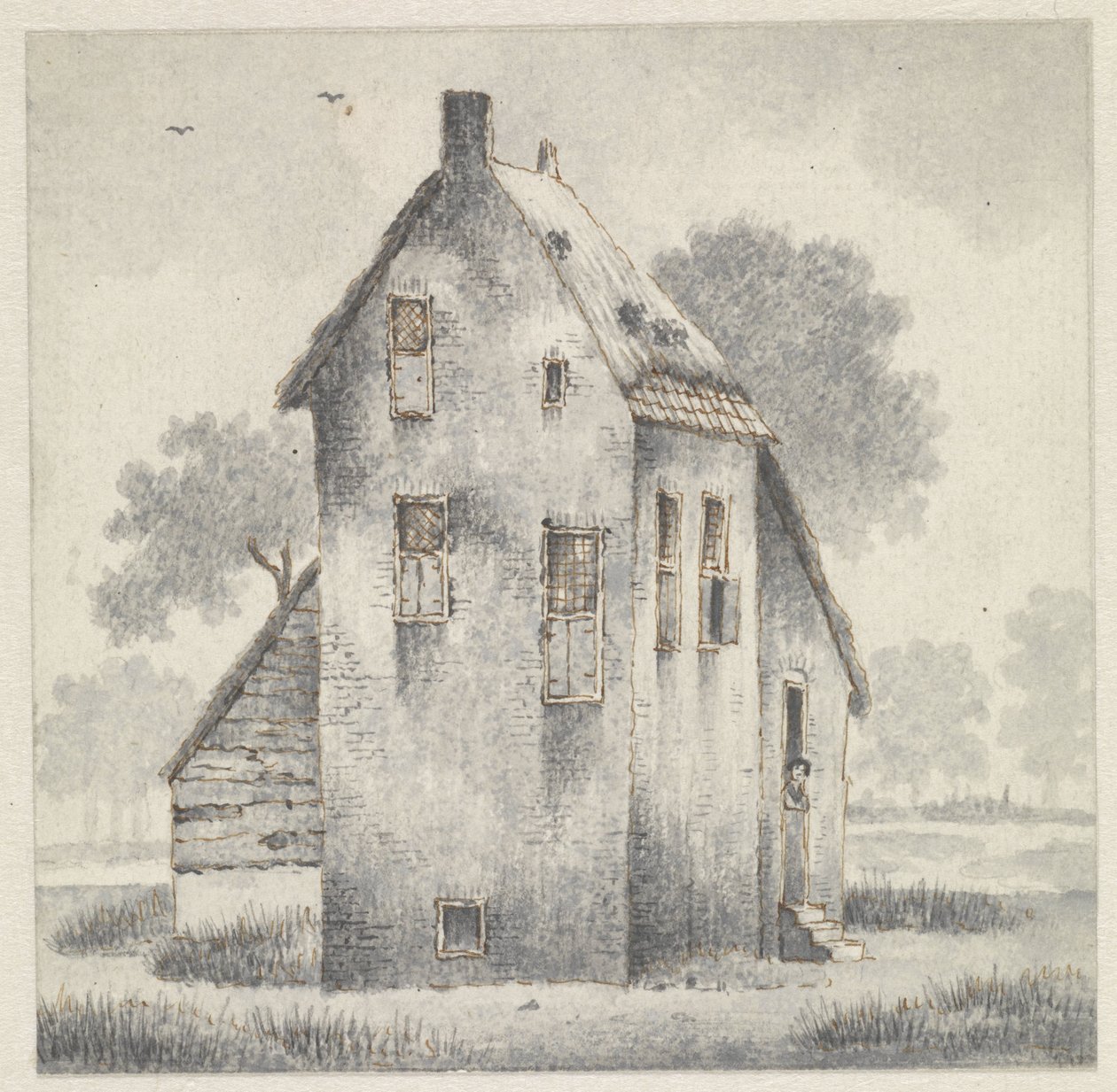 Casa alta em Zoelmond, no Betuwe de Evert Doublet