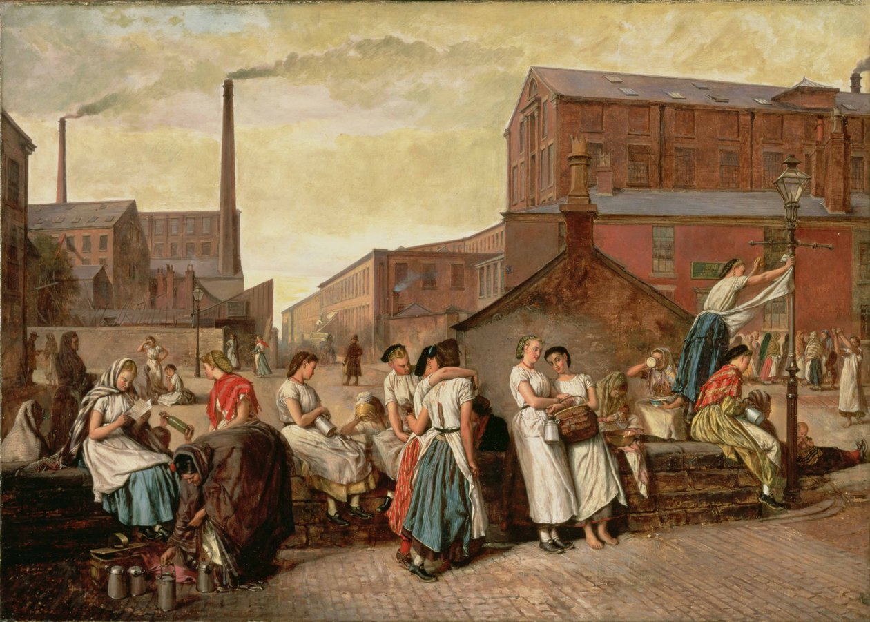 A Hora do Jantar, Wigan de Eyre Crowe