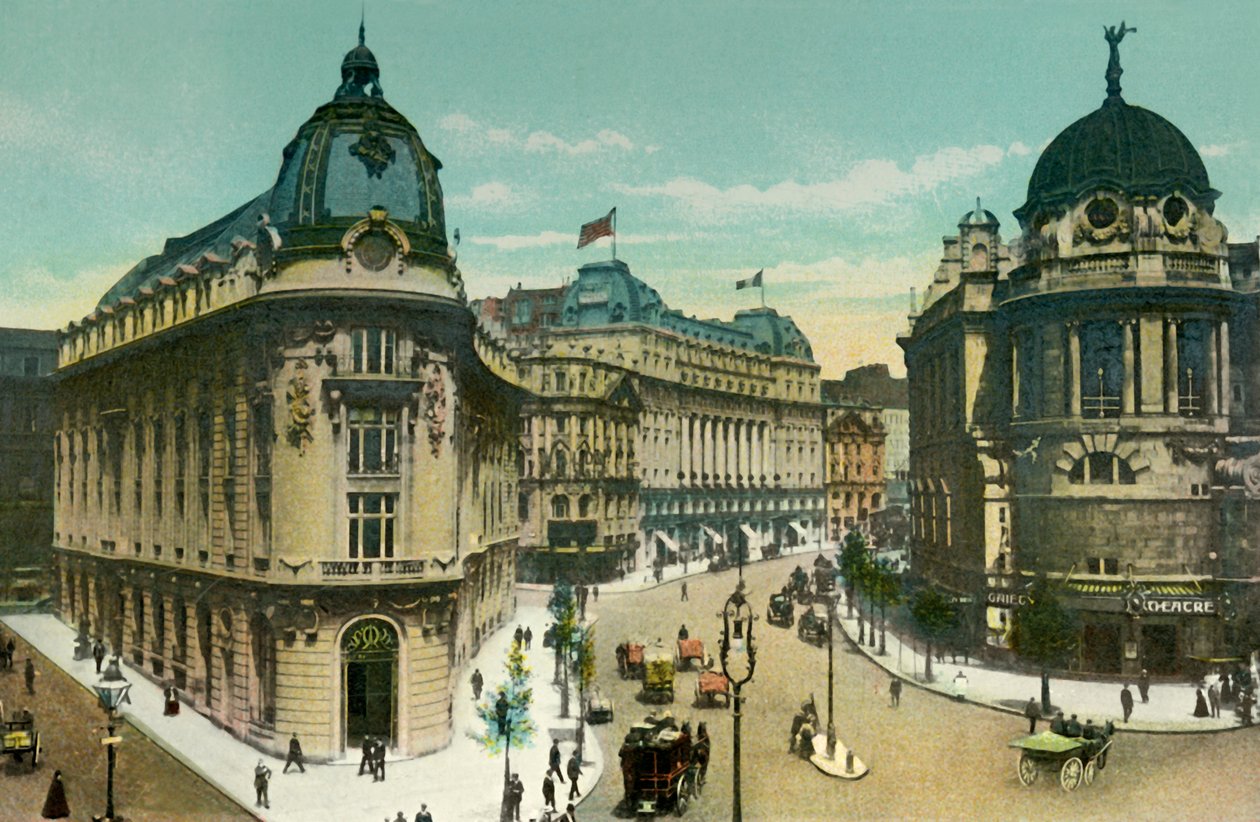 Aldwych e Gaiety Theatre, c1900s. de Eyre and Spottiswoode