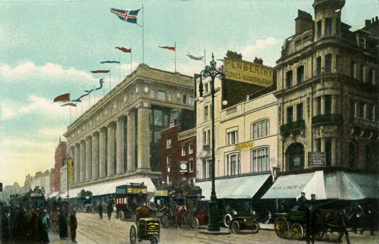 Oxford Street, c1910s. de Eyre and Spottiswoode