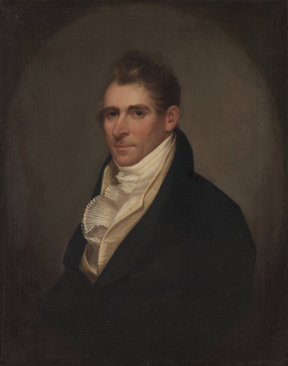 John Scoville, c.1810 (óleo sobre tela) de Ezra Ames