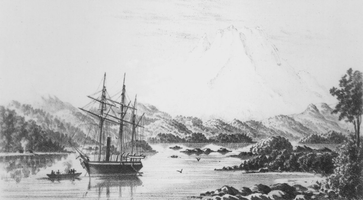 Monte Burney das Ilhas Lontras de F.C.P. Vereker