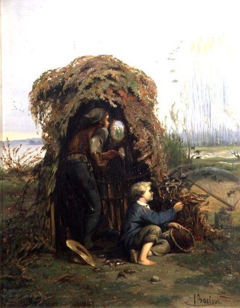 Captura de pássaros de F.L.D. Bocion