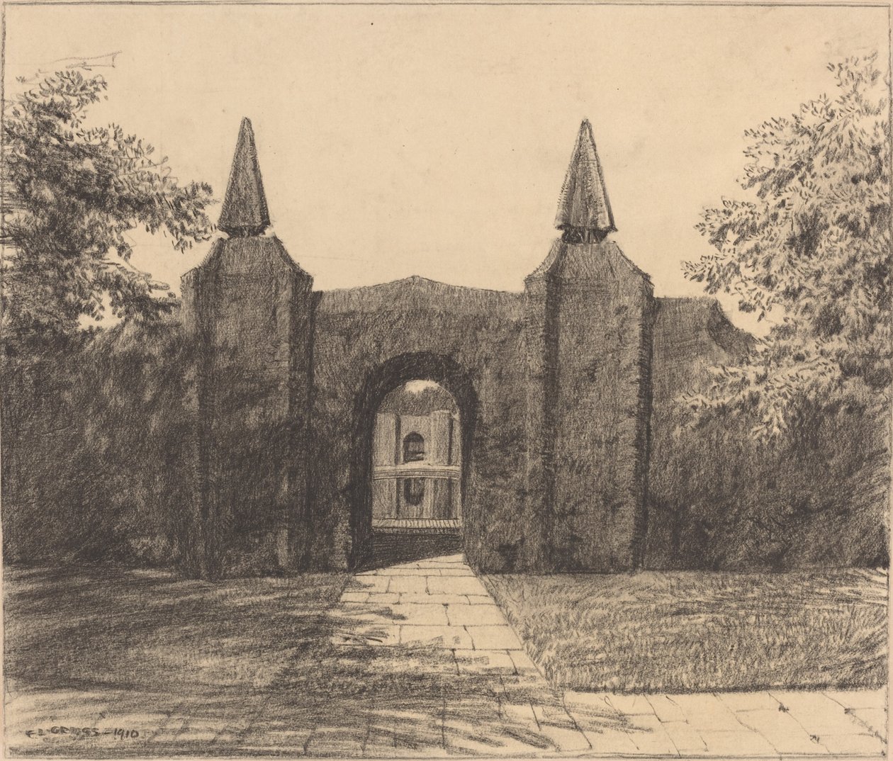 Arcada da Topiaria de F.L. Griggs