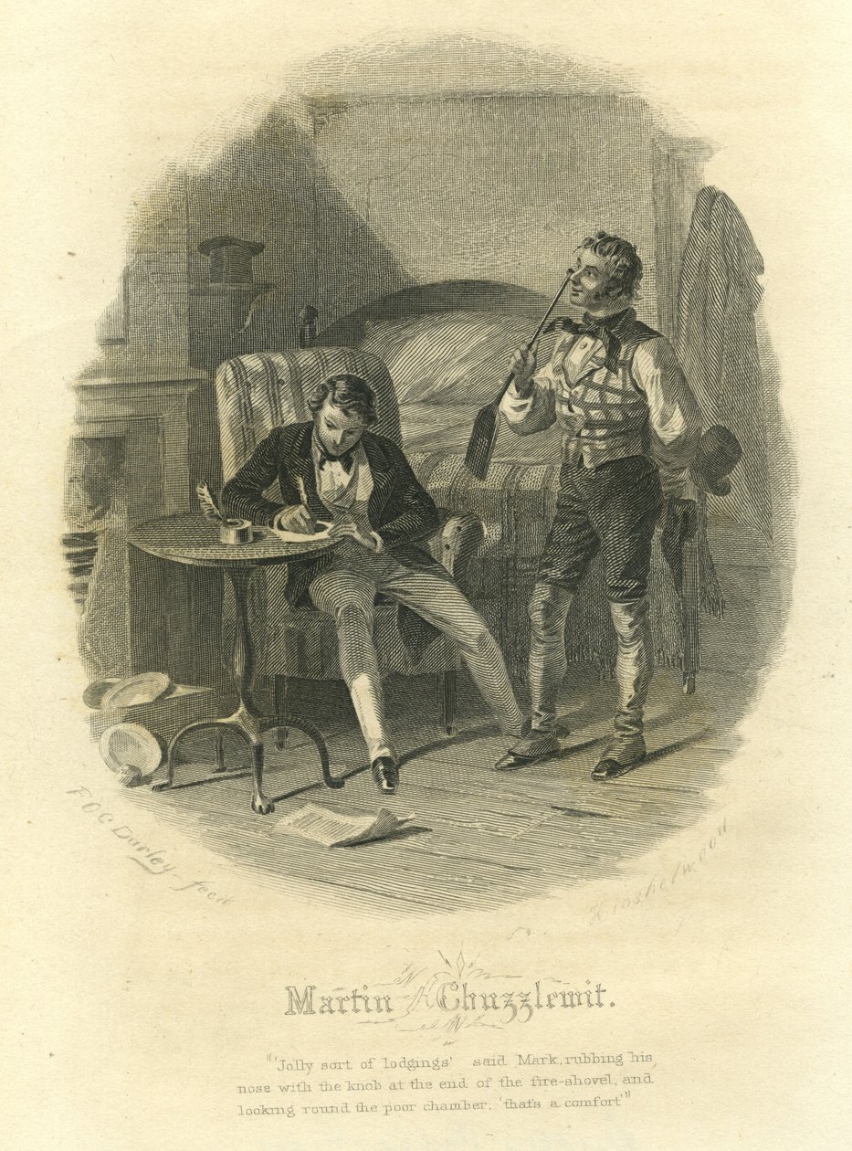 Martin Chuzzlewit: Mark Tapley e Martin Chuzzlewit de F.O.C. and McRae, C. John Darley