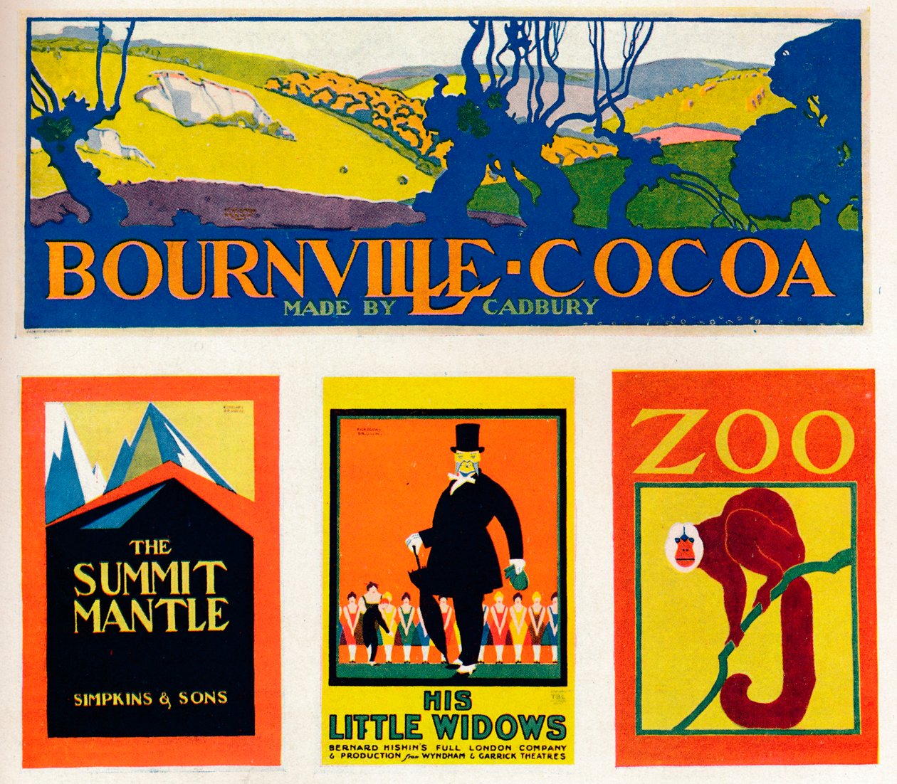 Cartazes, c1916 de F. Gregory Brown