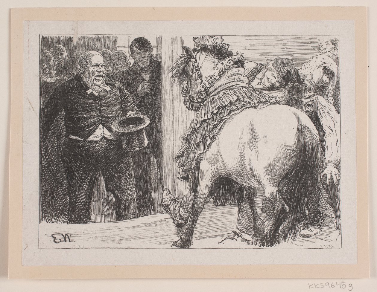 Ilustração para "A Noiva do Cavalheiro" de F. Hendriksen