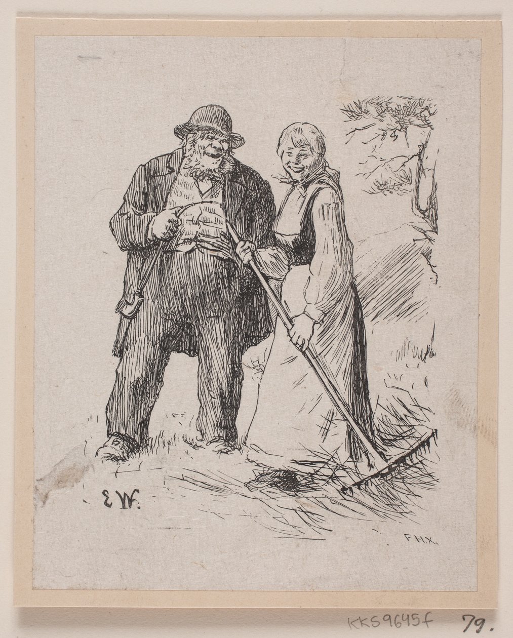 Ilustração para "A Noiva do Cavalheiro" de F. Hendriksen