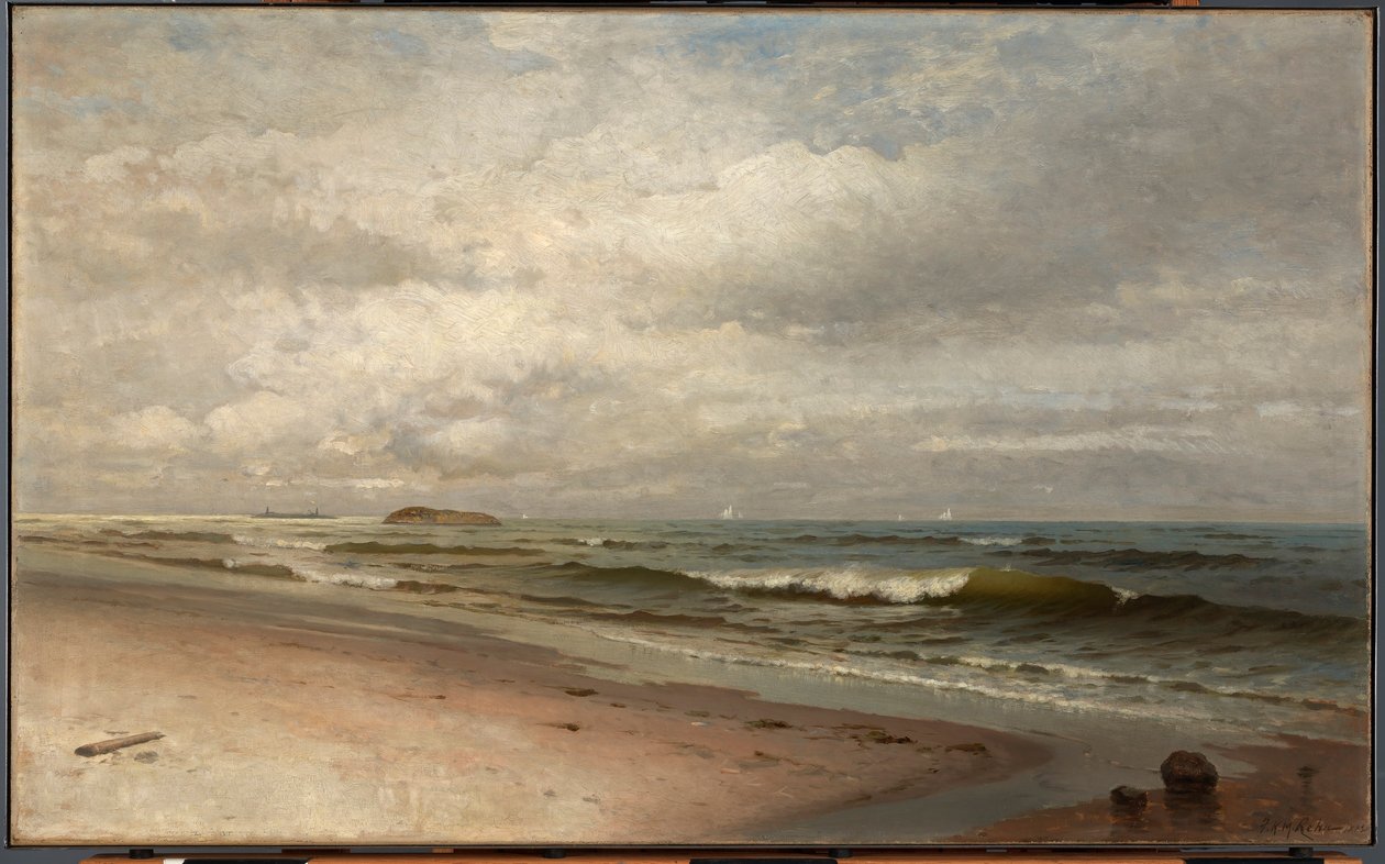 Praia de Bass Rocks, Gloucester, Massachusetts de F. K. M. Rehn