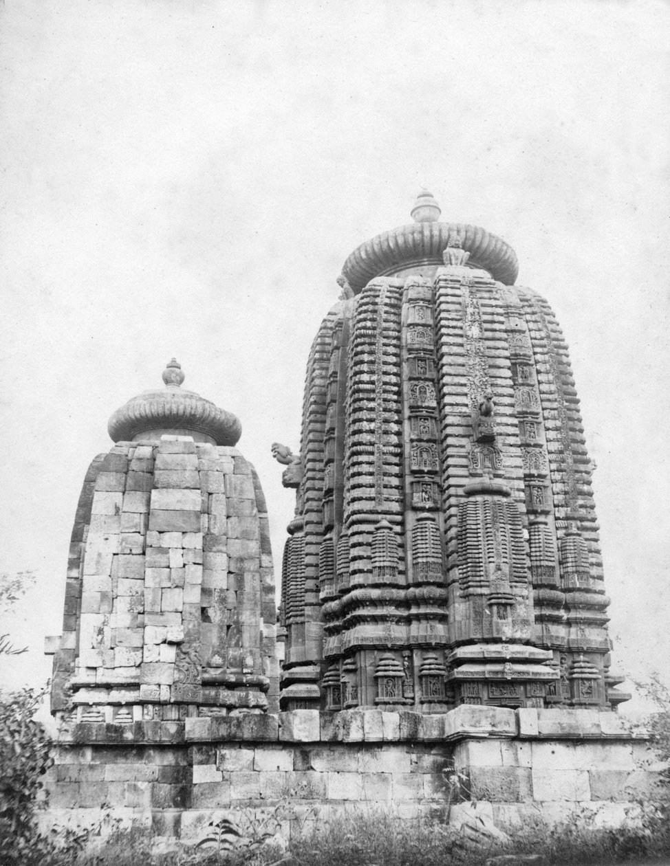 Templo de Lingaraj, Bhubaneswar, Orissa, Índia, 1905-1906 de F. L. Peters