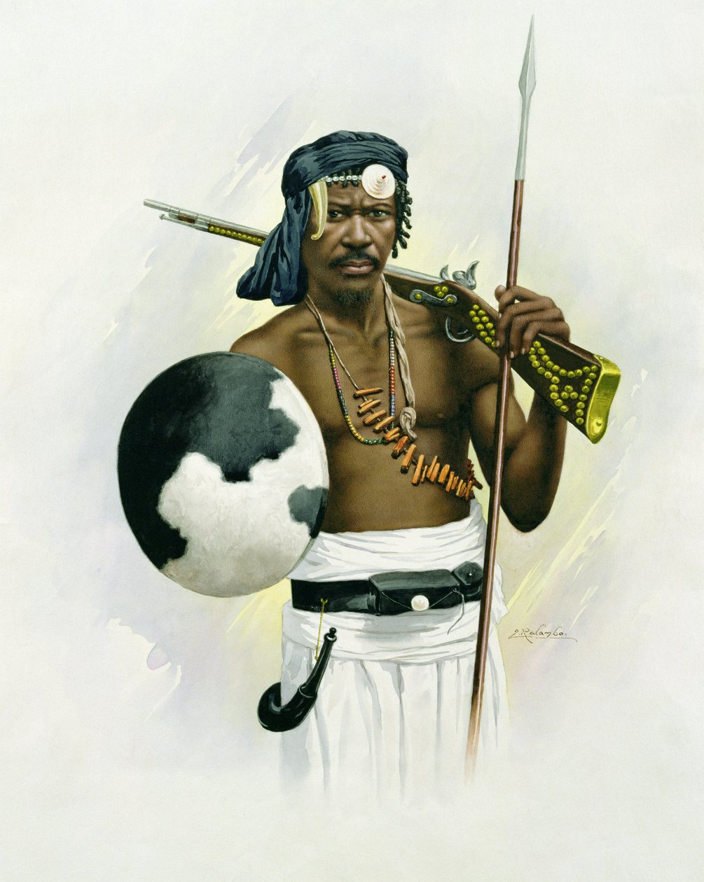Guerreiro Sakalava de F. Ralambo