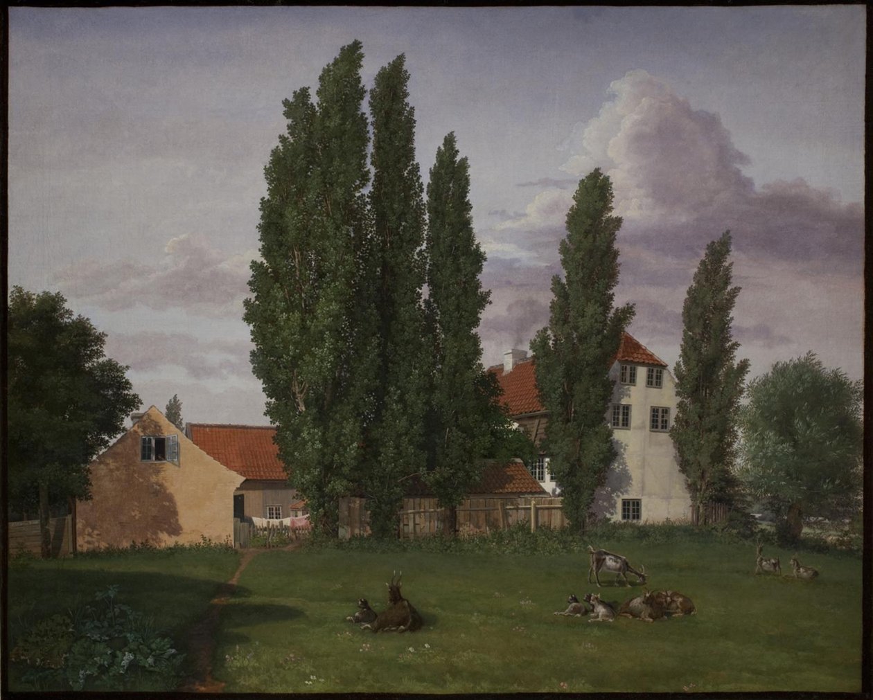 "Marienlyst" em Frederiksberg. Casa de Ole Winstrup de F. Sødring