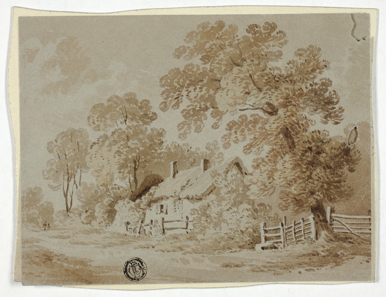 Em Crossington em Leicestershire de F. Smith