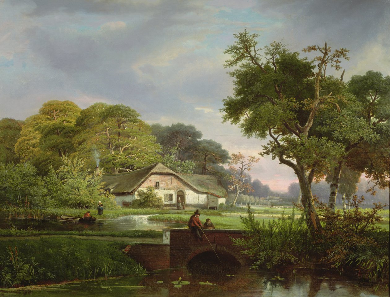Paisagem do rio de F. and Meyer Courtens