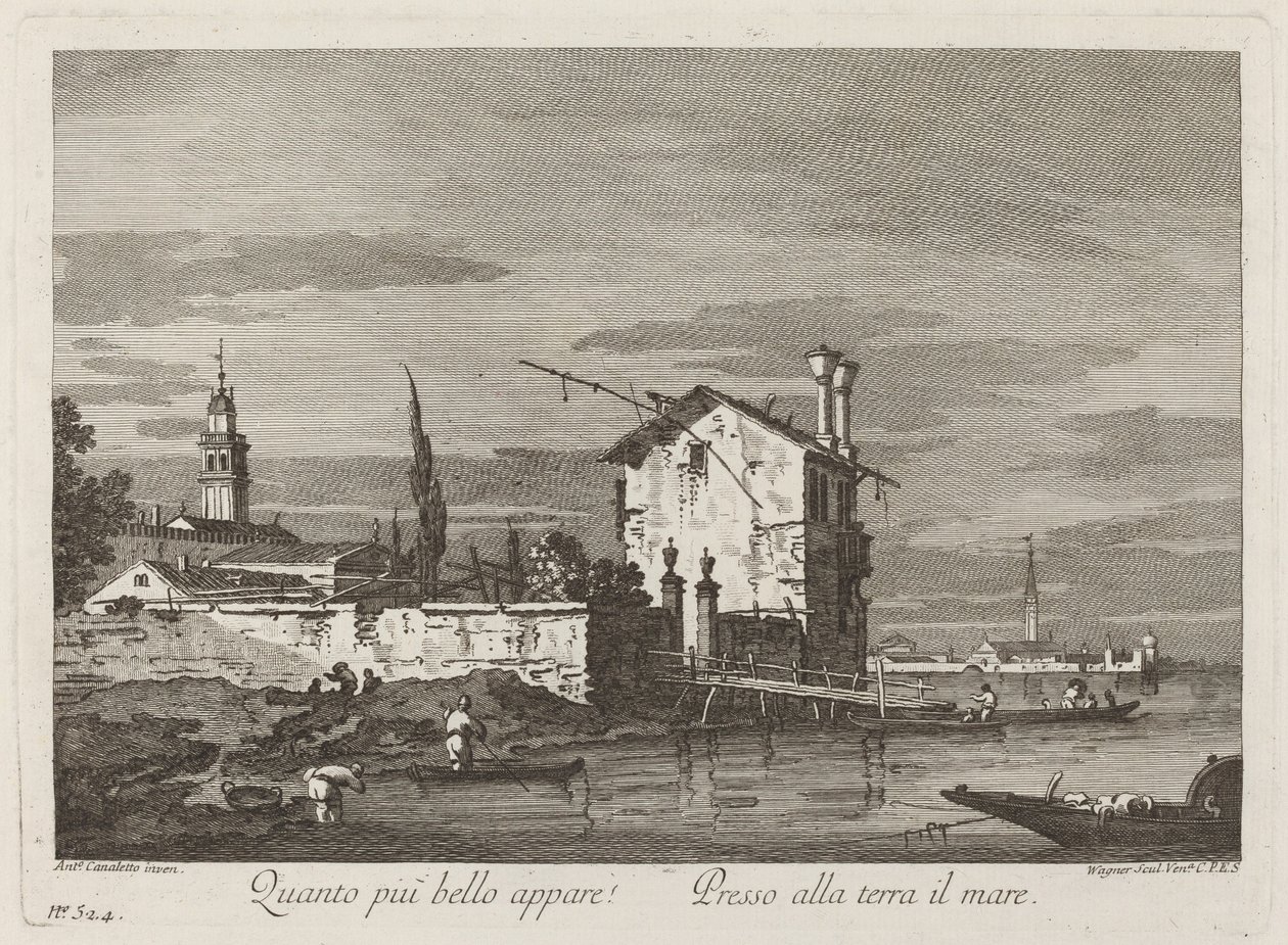 Quanto mais bonito fica... de Fabio Berardi after Canaletto
