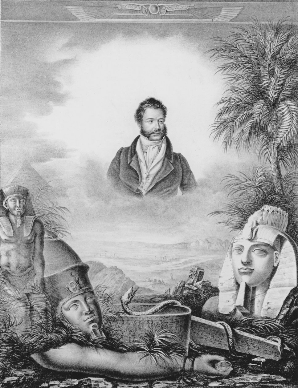 Retrato de Giovanni Battista Belzoni (1778-1823) de Fabroni