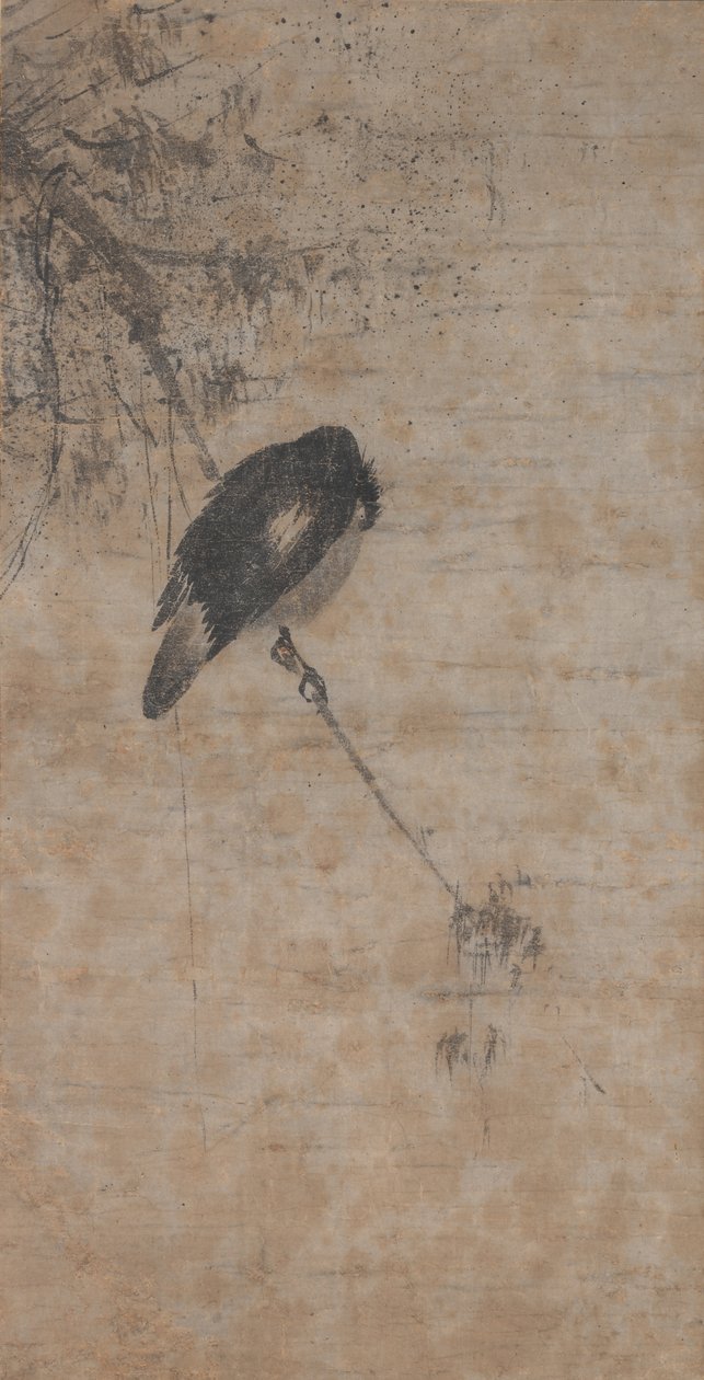 Willow e Magpie, meados dos anos 1200. de Fachang Muqi