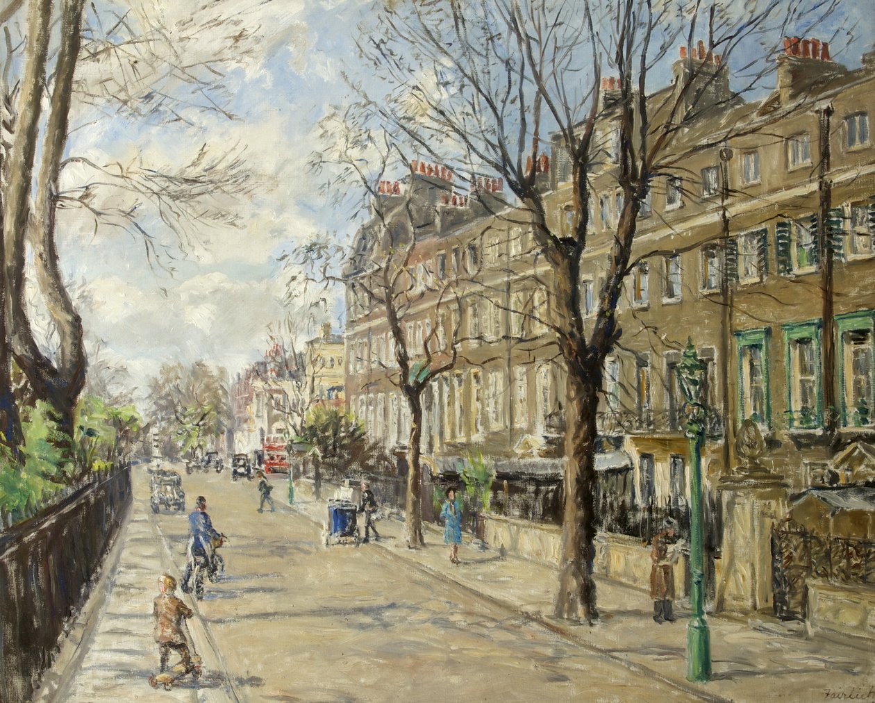 Cheyne Walk, abril de 1939, 1943 de Fairlie Harmar