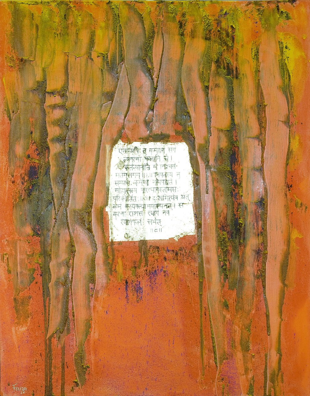 Sacrifício, 2007 (mídia mista) de Faiza Shaikh