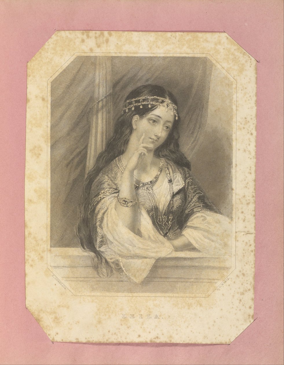 Leila de Fanny Corbeaux