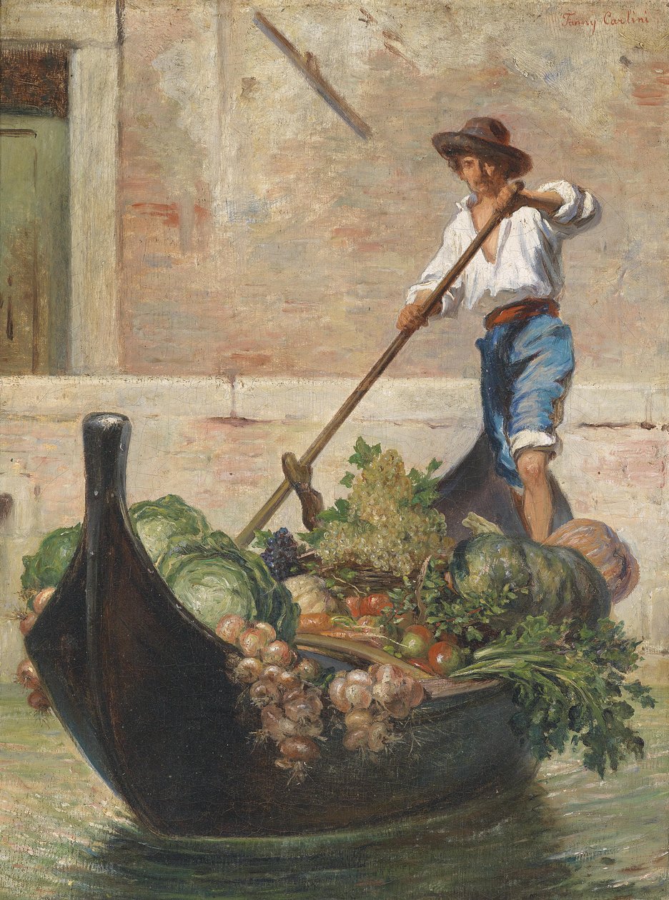 Verdureiro veneziano de Fanny Carlini