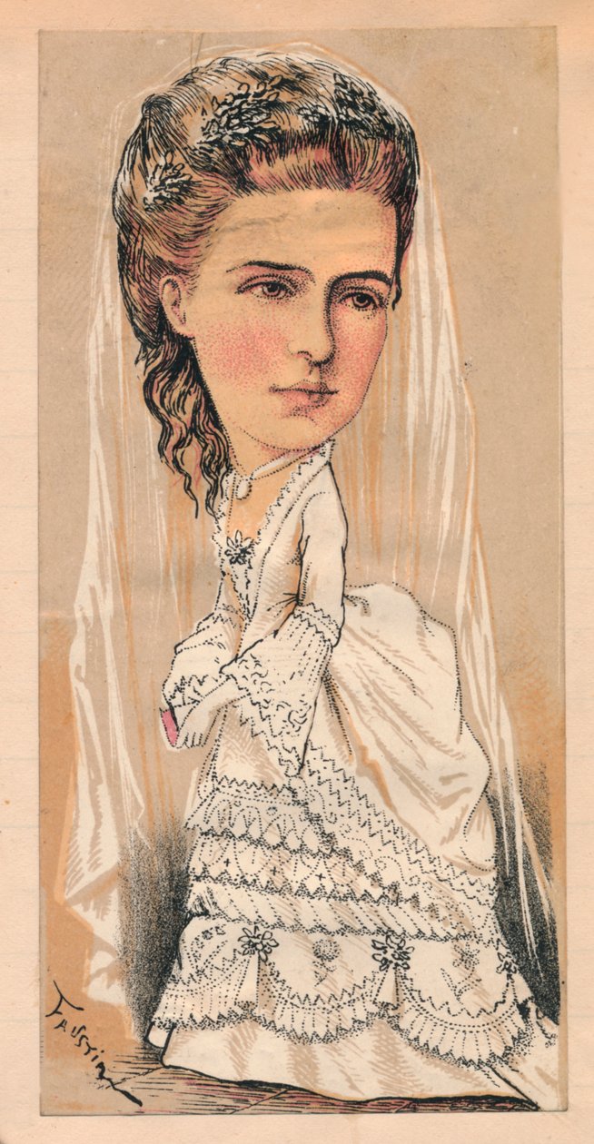 HRH A Duquesa de Ednburgh, 1874 de Faustin