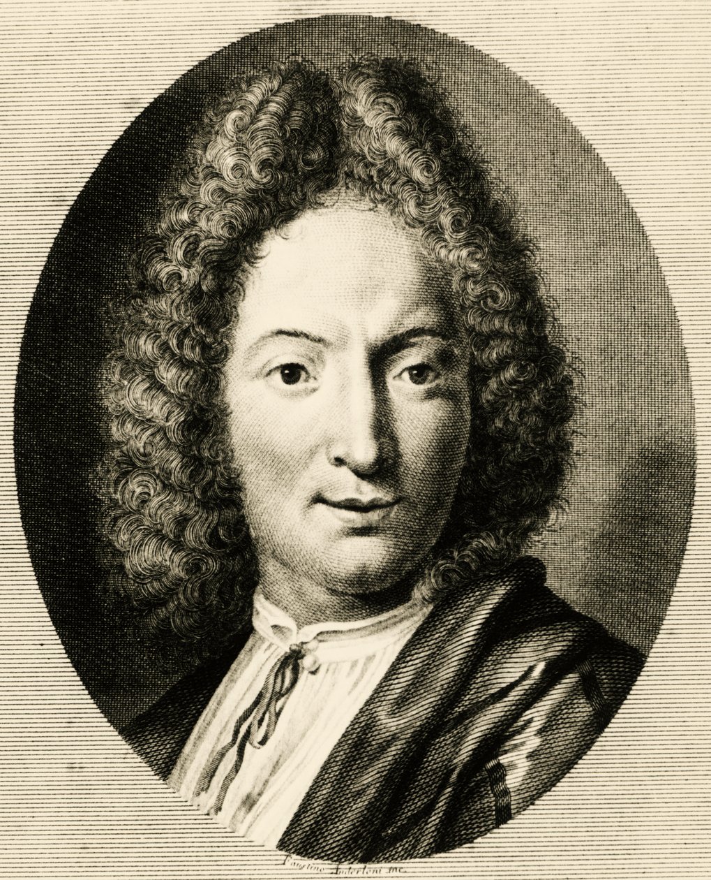 Retrato de Arcangelo Corelli (Fusignano de Faustino Anderloni