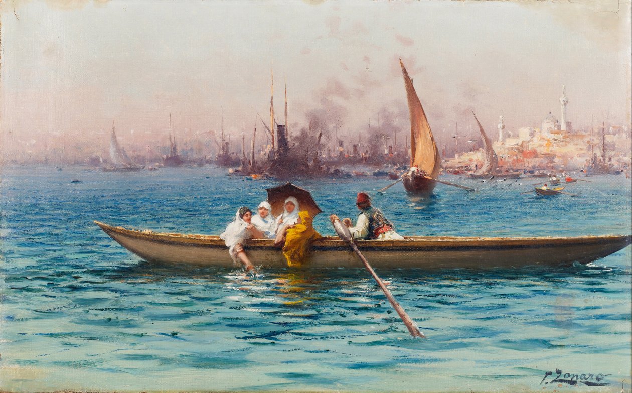 Diversão no Caique de Fausto Zonaro