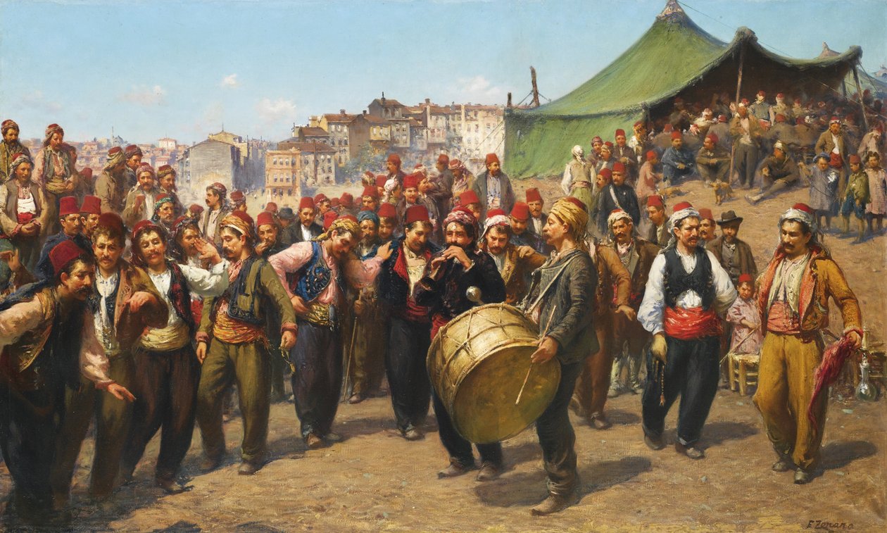 festa de Fausto Zonaro