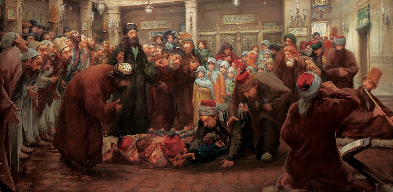 Cerimônia do Dervixe de Fausto Zonaro
