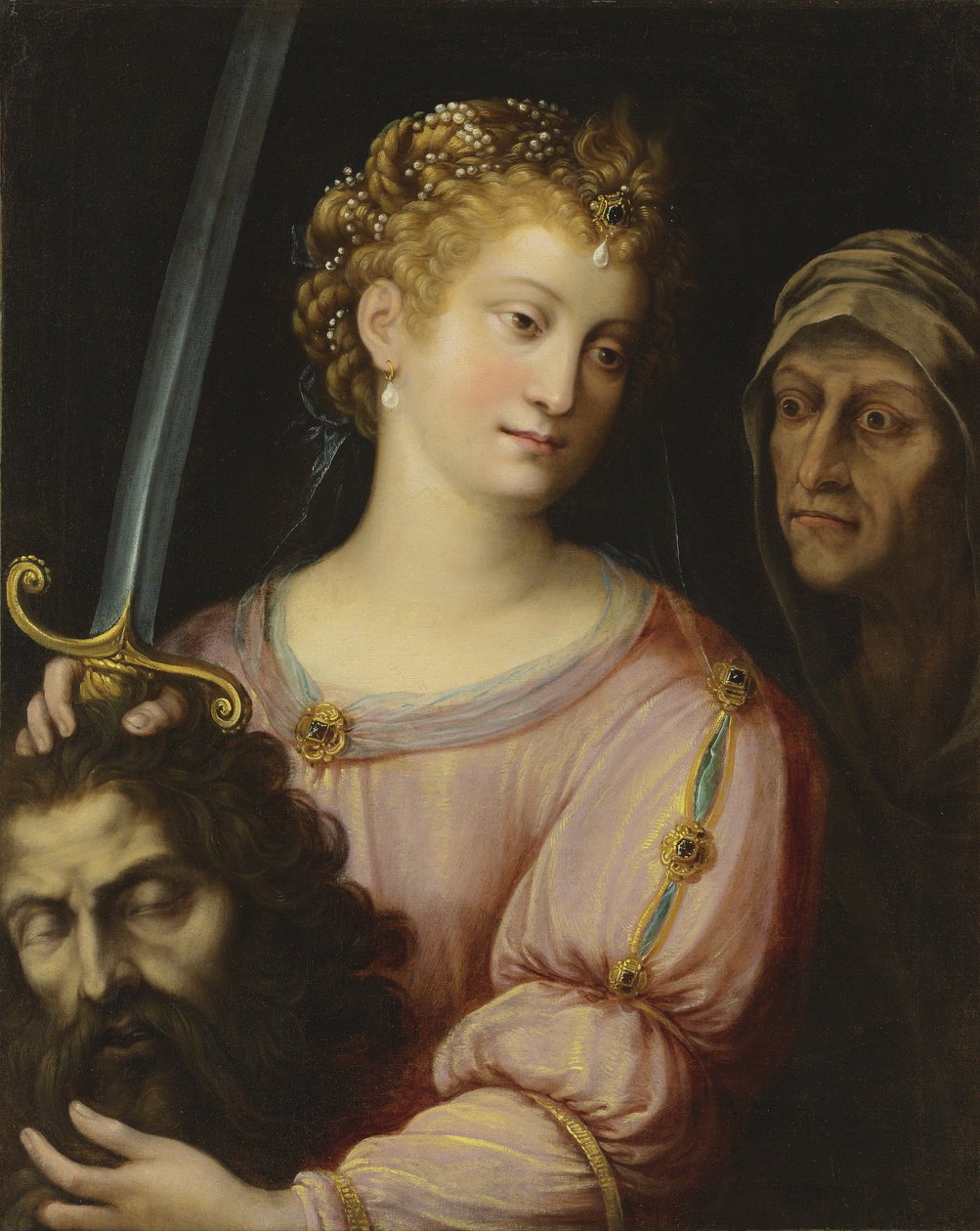 Judith com a cabeça de Holofernes (óleo sobre tela) de Fede Galizia