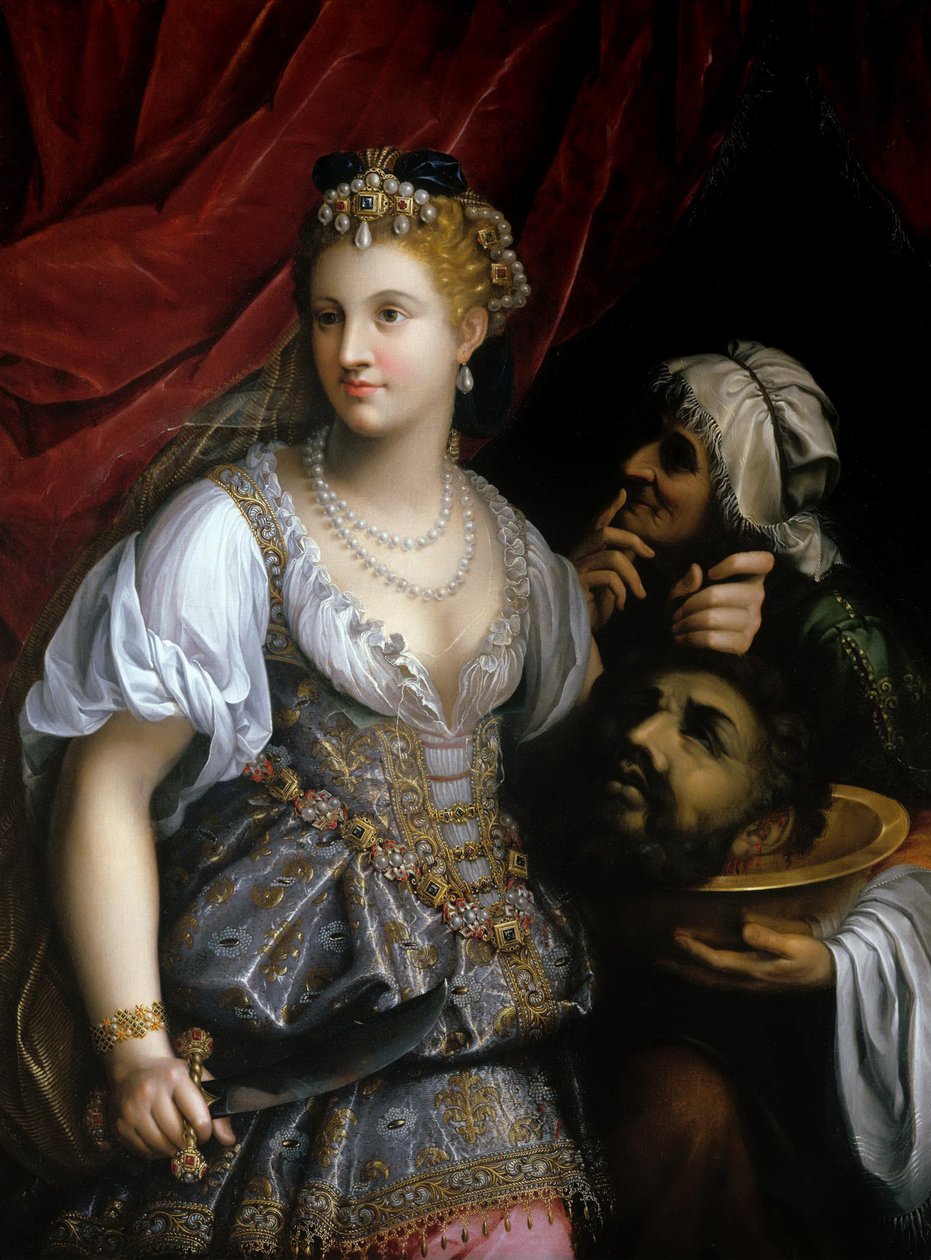 Judite com a Cabeça de Holofernes, ca. 1600. de Fede Galizia
