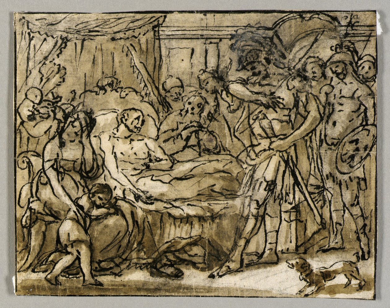 Desenho de Fedele Fischetti