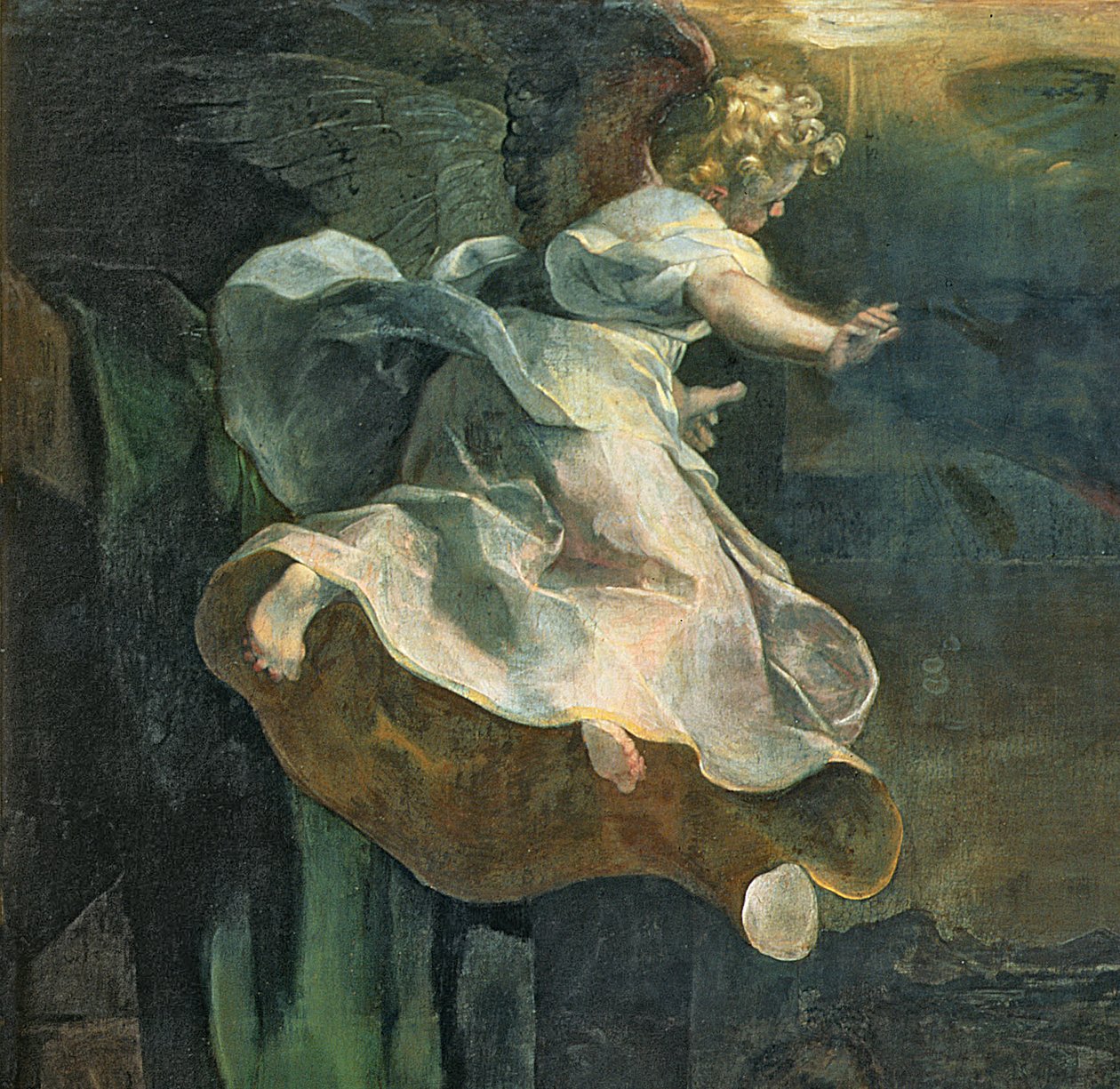 A circuncisão de Cristo, 1590 (detalhe de 83818) de Federico Fiori Barocci or Baroccio