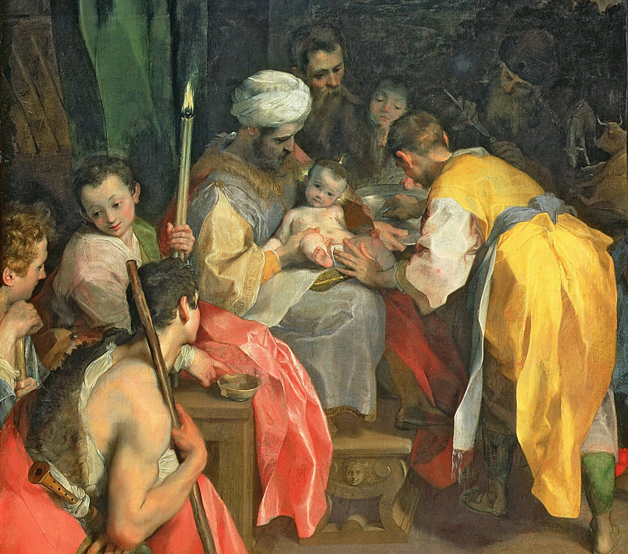A circuncisão de Cristo, 1590 de Federico Barocci