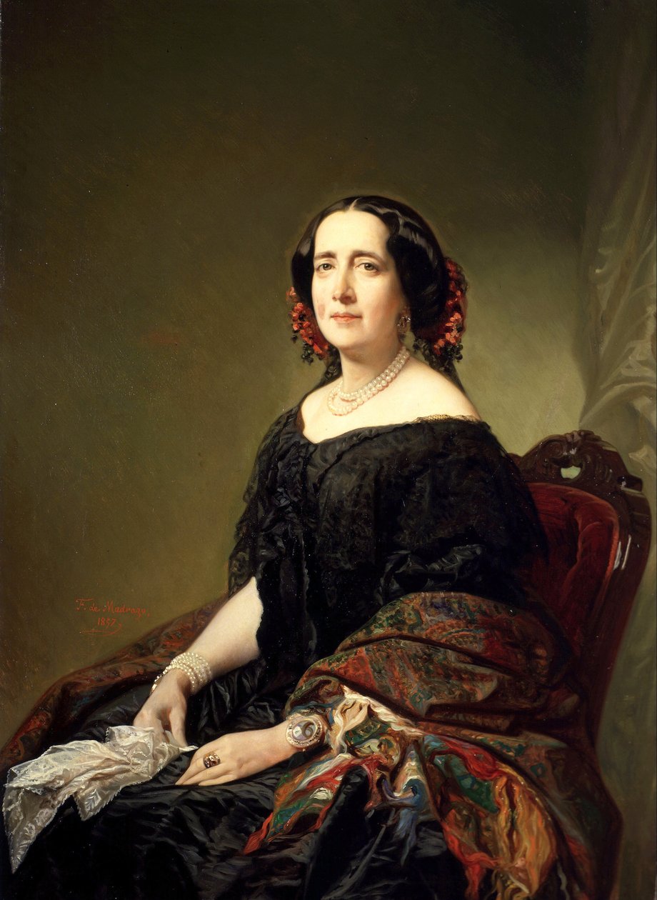 Gertrudis Goméz de Avellaneda de Federico de Madrazo y Kuntz