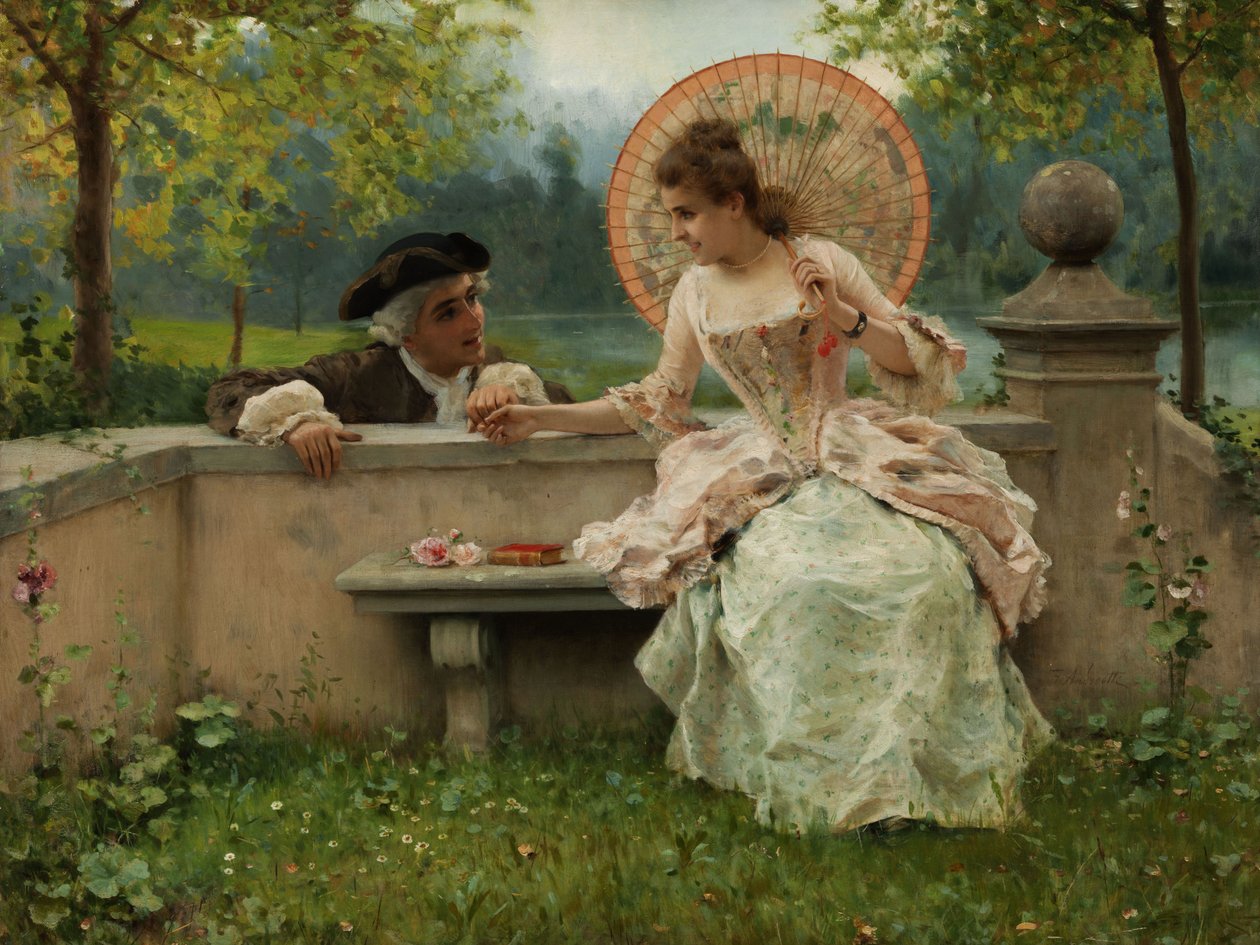 Uma conversa de amor no parque de Federico Andreotti