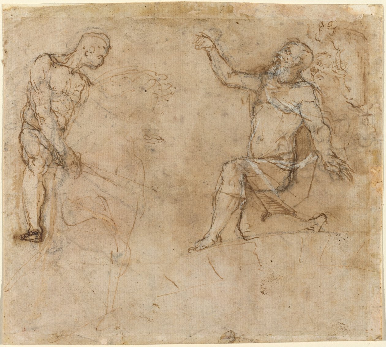 Estudos de Figuras de Federico Barocci