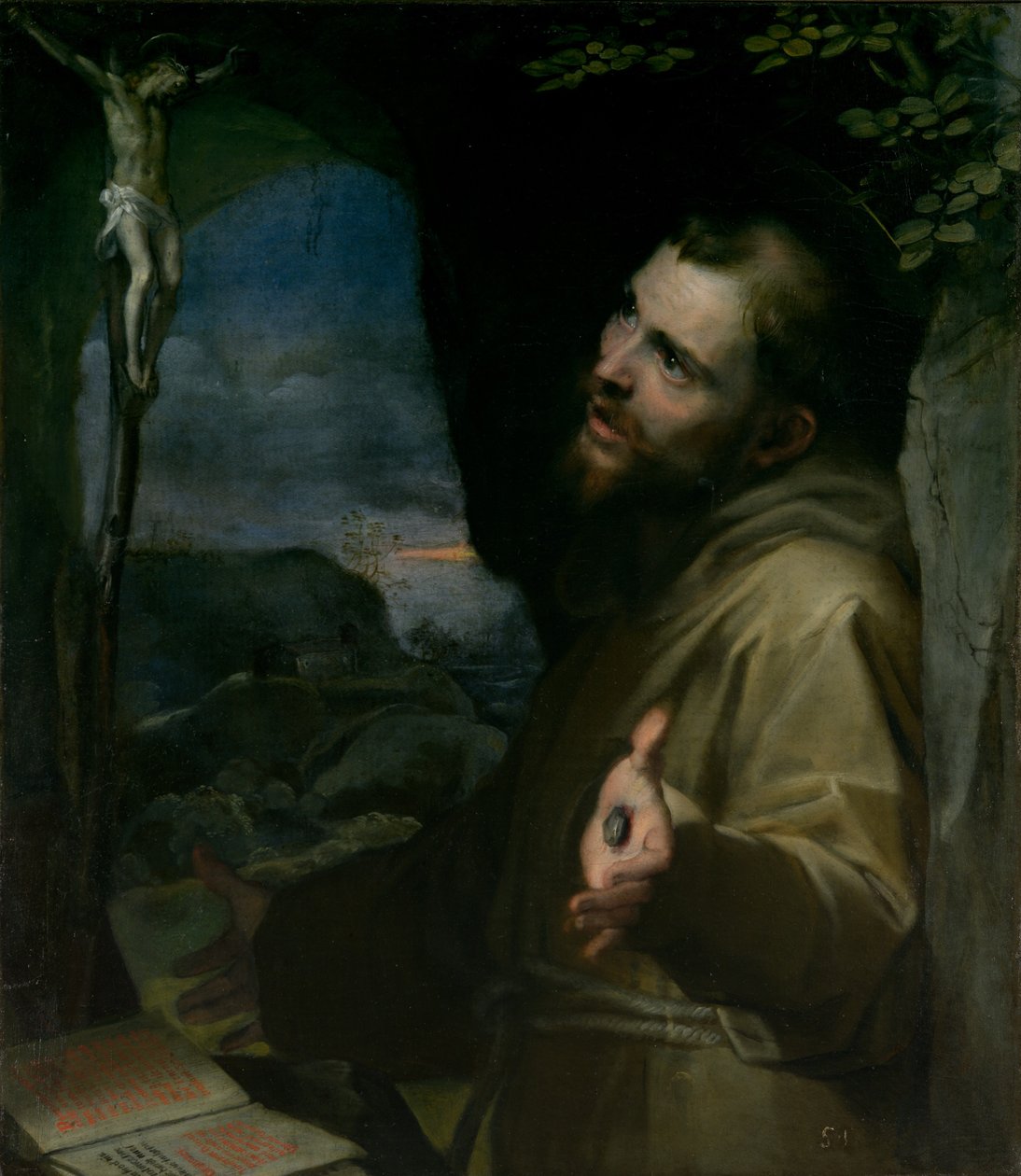 São Francisco, ca. 1600-1604. de Federico Barocci