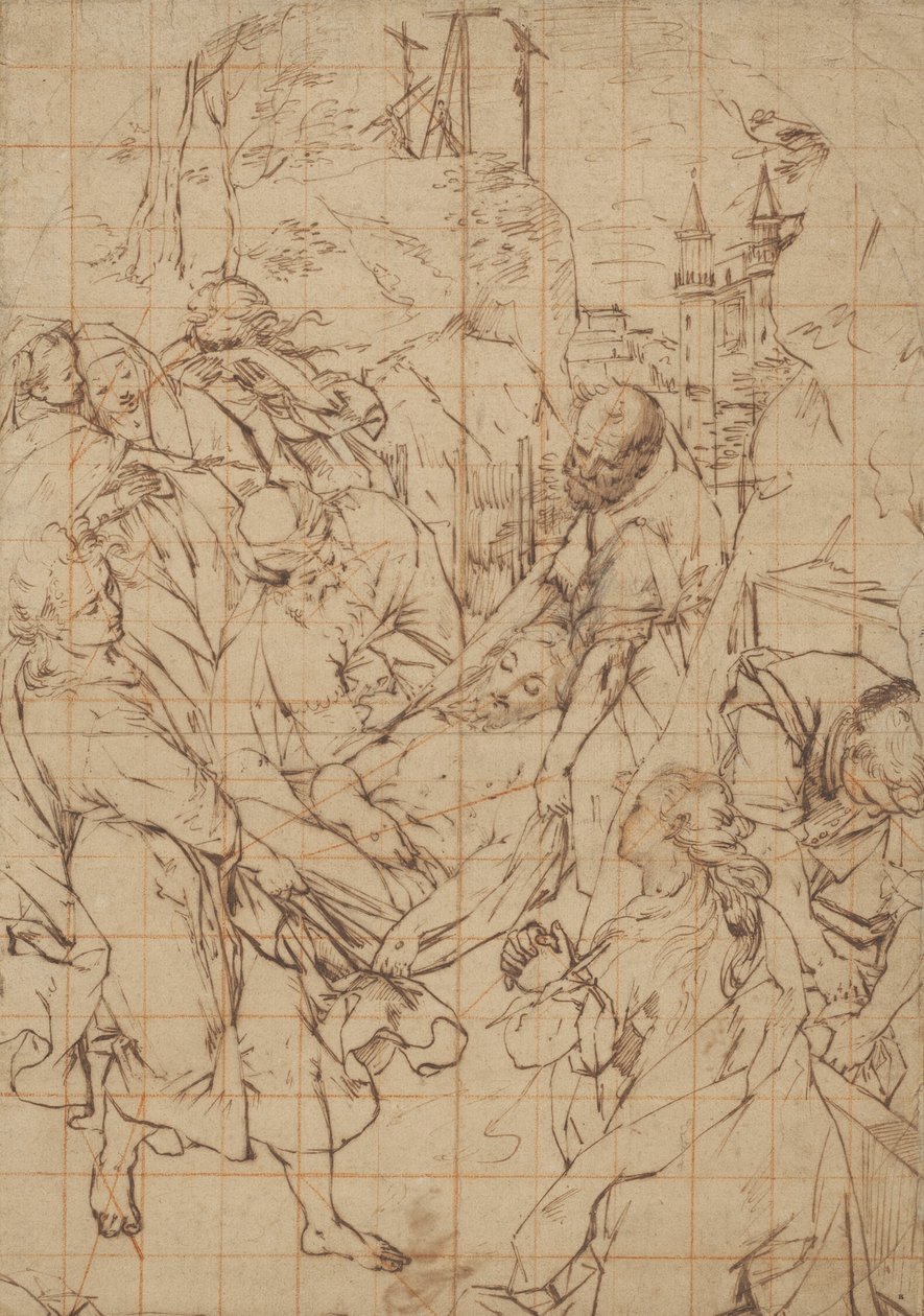 O sepultamento de Cristo de Federico Barocci