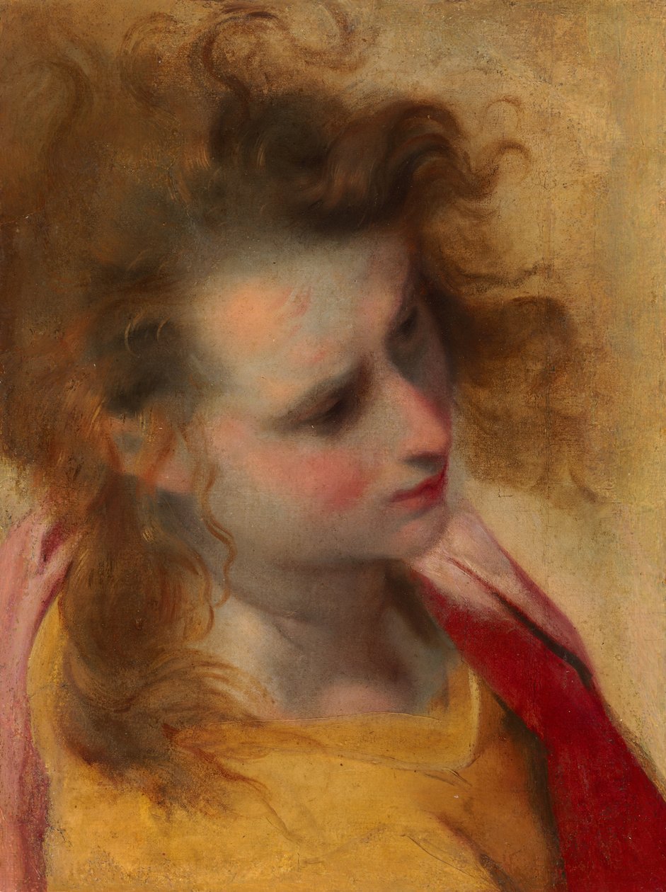 A Cabeça de São João Evangelista de Federico Barocci