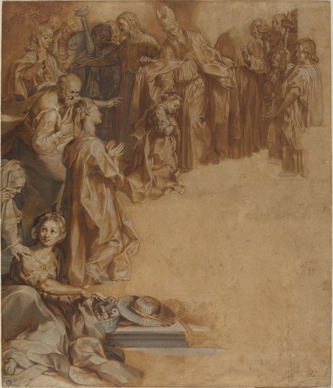 A Apresentação da Virgem no Templo de Federico Barocci