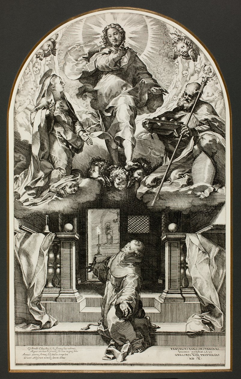 A visão de São Francisco de Federico Barocci