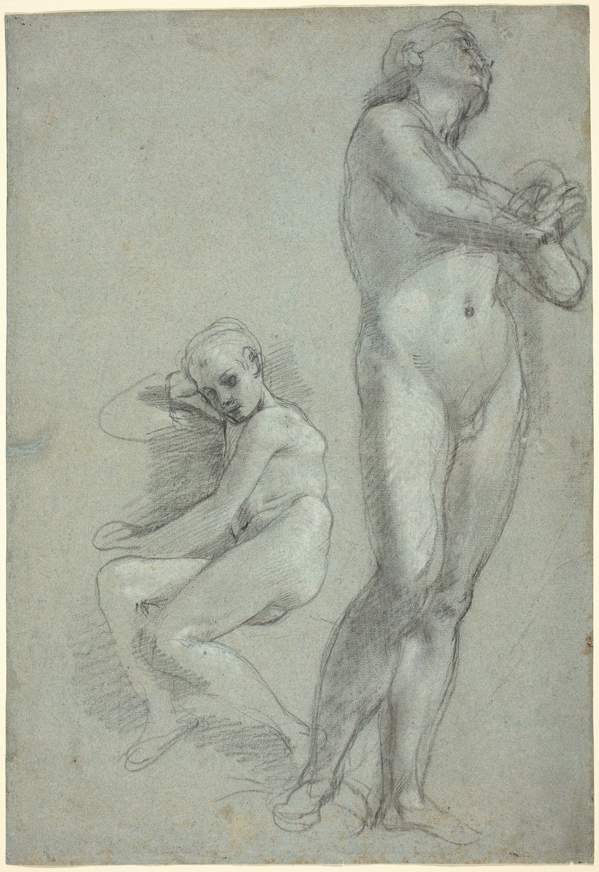 Dois Jovens Nus [reto] de Federico Barocci